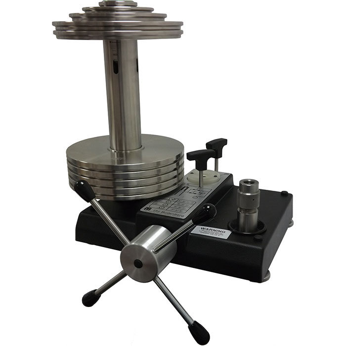 Dead-weight tester High-pressure version, to 2,600 bar [40,000 lb/in²]