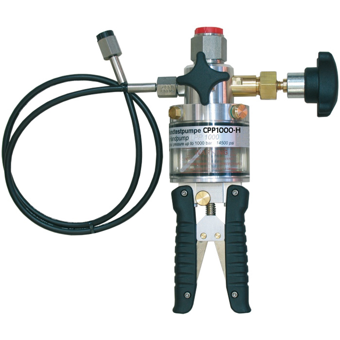 Models CPP700-H, CPP1000-H Hydraulic hand test pump