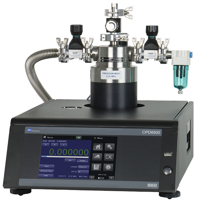 Model CPD8500 Digital dead-weight tester