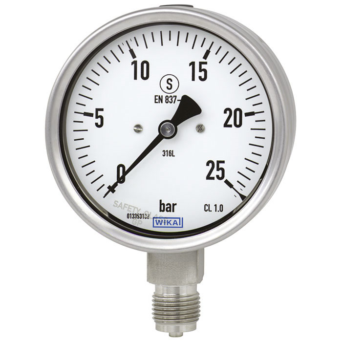 Models 262.50, 263.50, 262.30, 263.30 Bourdon tube pressure gauge