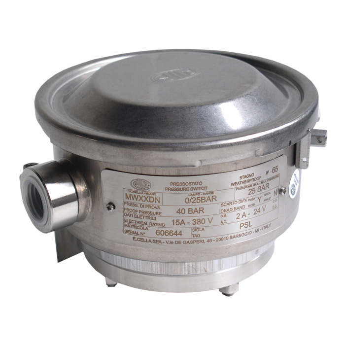 Model MW Diaphragm pressure switch