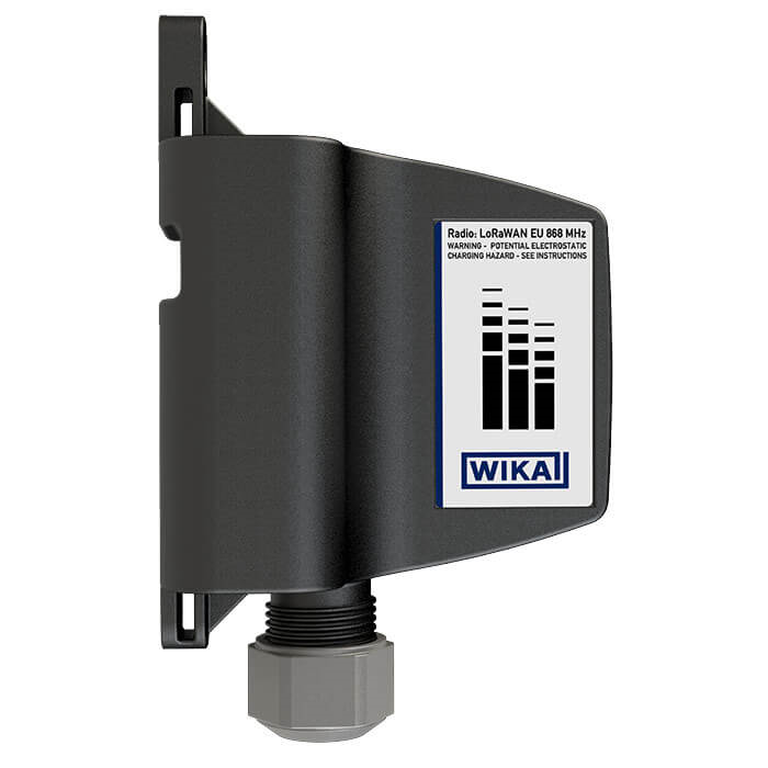 Model NETRIS3 Radio unit with LoRaWAN® for WIKA measuring instruments